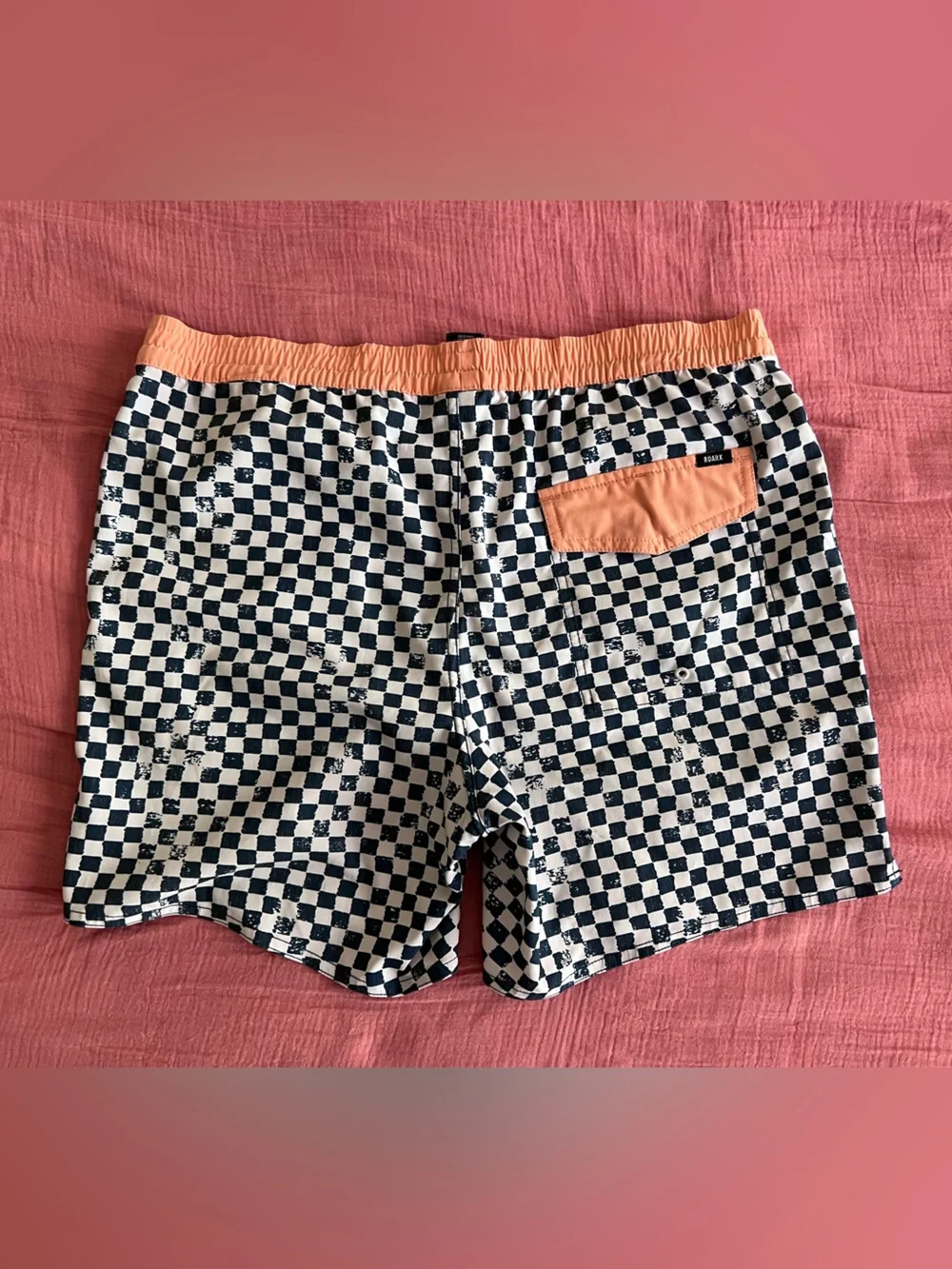 Men's ROARK Checkerboard Swim Trunks